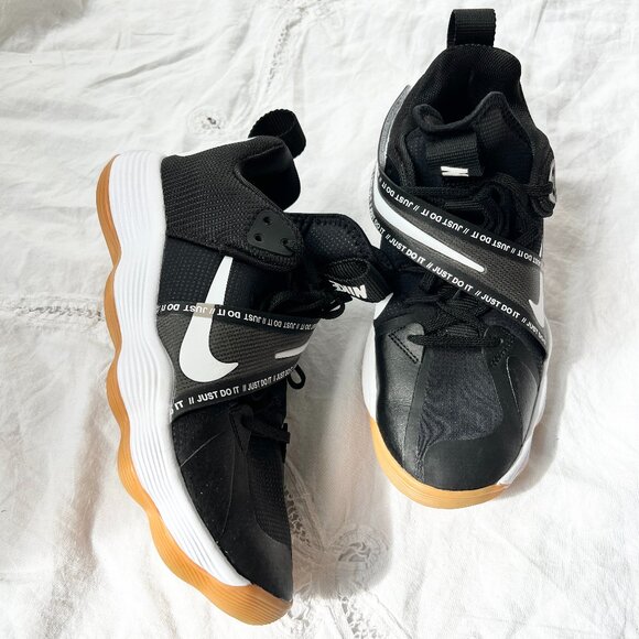 Black Nike React Hyperset Shoes womens size 9 like new - Picture 1 of 10